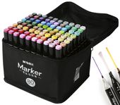 marker artystyczny alkoholowy dwustronny zestaw 80k m&g
