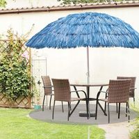 DUŻY PARASOL PLAŻOWY BALKONOWY OGRODOWY HAWAJSKI ŁAMANY TARAS PLAŻĘ 150CM