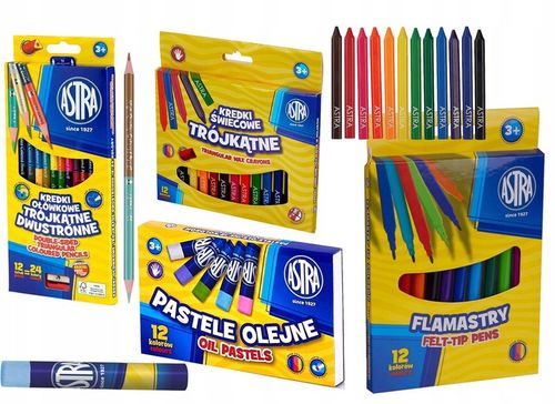 ASTRA WYPRAWKA SZKOLNA XXL DUŻY ZESTAW DO SZKOŁY na Arena.pl