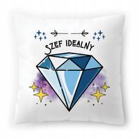 Dla Szefa Poduszka Na Urodziny Na Prezent Z Nadrukiem Ze Zdjęciem