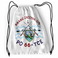 Plecak Urodziny 66 66Te Sportowy Szkolny Worek Z Nadrukiem Ze Zdjęciem