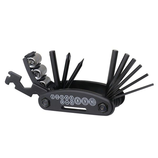 Zestaw kluczy rowerowych Multitool FSBRK-001 czarny zdjęcie 1