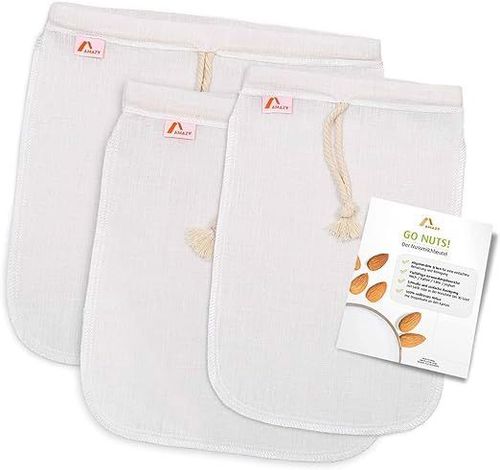 Worek filtr do odcedzania mleka soku fusów 3szt na Arena.pl