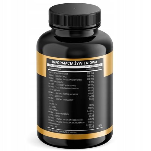 TESTOSTERON Tabletki BOOSTER TESTOSTERONU Pożądanie Libido | INSPORT na Arena.pl