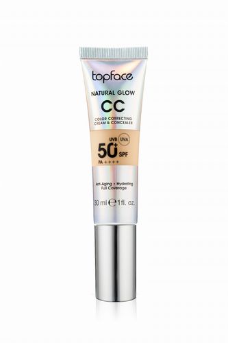Topface - podkład do twarzy CC Natural Glow Cream&Concelar 005 Yellow Sand na Arena.pl