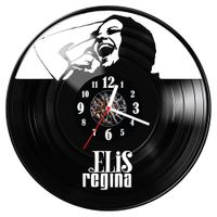 Zegar ścienny z płyty winylowej Elis Regina 1368.14