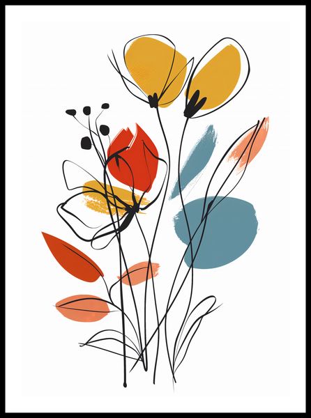 Plakat 50x70cm Ogród przy Lecie zdjęcie 3