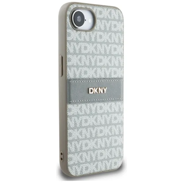 etui dkny repeat texture pattern with tonal stripe na iphone 16e zdjęcie 4
