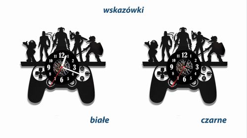 Zegar ścienny z płyty winylowej Gamer 2.2 na Arena.pl