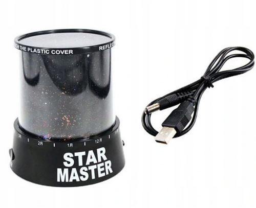 LAMPKA NOCNA STAR MASTER PROJEKTOR GWIAZD na Arena.pl