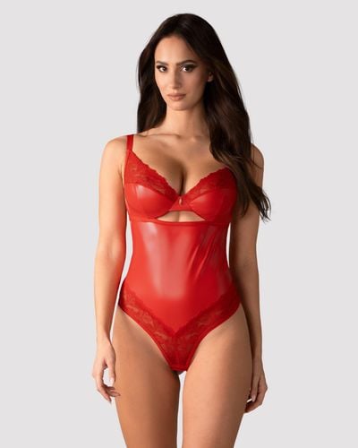 body aliosa obsessive czerwone l/xl na Arena.pl