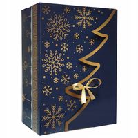 35x25x15 CM PUDEŁKO PREZENTOWE REKLAMOWE ŚWIĄTECZNE CHOINKA GRATIS 1606 A