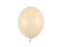 Balony pastelowe nude alabaster beżowe strong, 27 cm 100 szt.