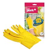 Rękawice rękawiczki gospodarcze gumowe do sprzątania YORK rozmiar L żółte