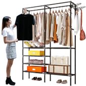 Szafa metalowa wieszak na ubrania stojący