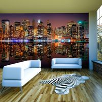 Fototapeta XXL - Gold reflections - NYC 550x270