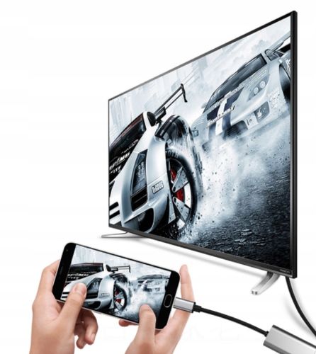 KABEL ADAPTER Przejściówka USB-C 3.1 DO HDMI 4K UHD MHL do Macbook Samsung na Arena.pl