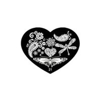 Blaszka do stempelków Serduszko 21