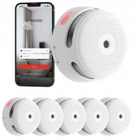 Zestaw Czujek Dymu X5 X-SENSE XS01-WX CERTYFIKAT TÜV Alarm Aplikacja WiFi