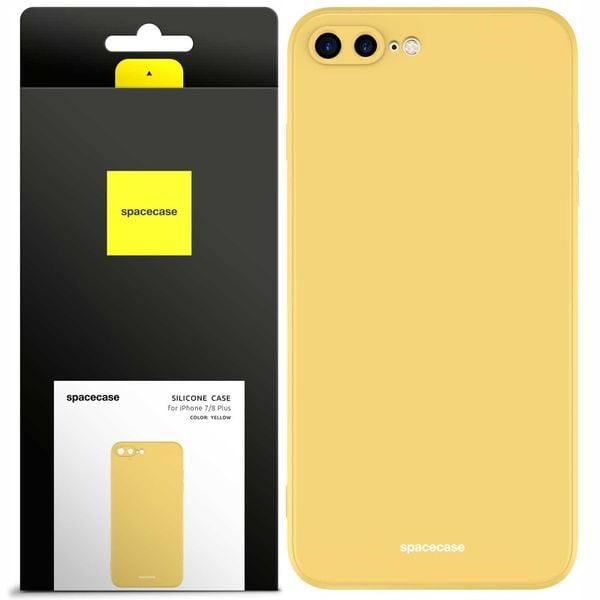 Spacecase Silicone Case Iphone 7/8 Plus Yellow zdjęcie 1