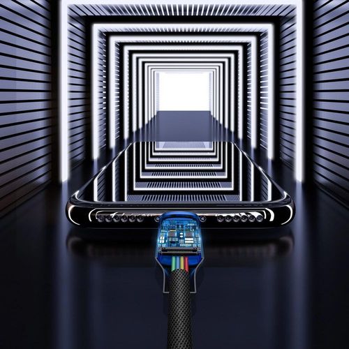 BASEUS YIVEN TYPE-C TO LIGHTNING CABLE 200CM BLACK na Arena.pl