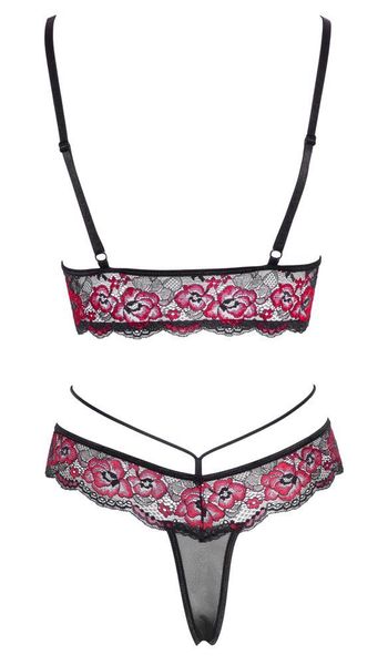 Bra Set Black/Red L zdjęcie 6