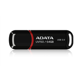 ADATA | UV150 | 64 GB | USB 3.0 | Czarny