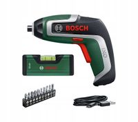 WKRĘTARKA IXO 7 BOSCH + POZIOMICA 12CM + 10 BITÓW