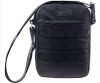 Torba na ramię czarna, saszetka Larus Magnum - zasobnik molle,