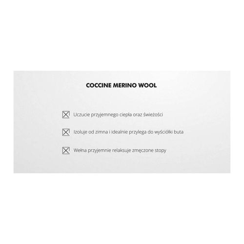 r.43 - wkładki do butów merino wool coccine na Arena.pl