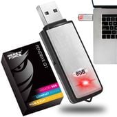 DYKTAFON SZPIEGOWSKI MINI PODSŁUCH PENDRIVE REJESTRATOR GŁOSU USB 8gb