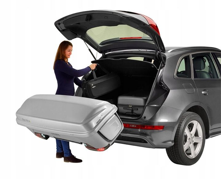 MFT BackBox adapter do przewozu nart srebrny zdjęcie 9