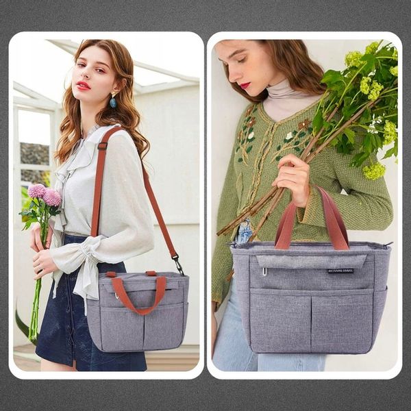 LUNCH BOX Termiczna Torba na napoje jedzenie Śniadanie duża podróżna zdjęcie 6