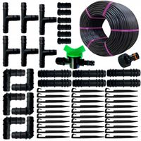 LINIA KROPLUJĄCA NAWADNIANIE KROPELKOWE 50m+ 56el. WĄŻ KROPELKUJĄCY MOCNY