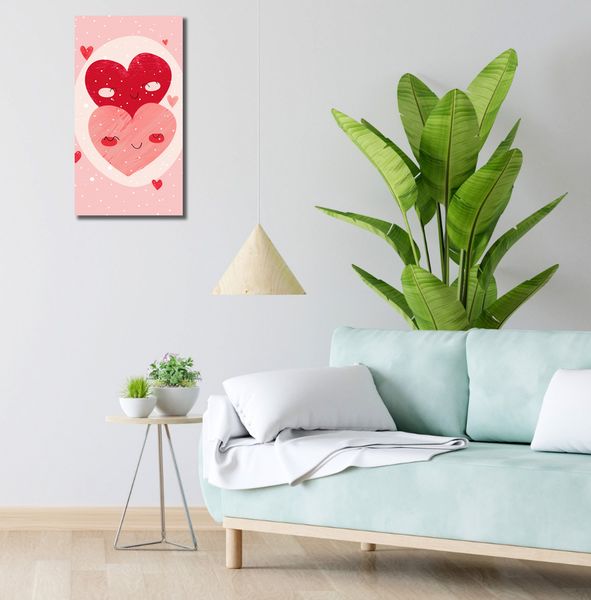 Obraz 30x60cm Ciepło Serca zdjęcie 2