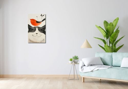 Obraz 40x70cm Pyzaty Przyjaciel na Arena.pl