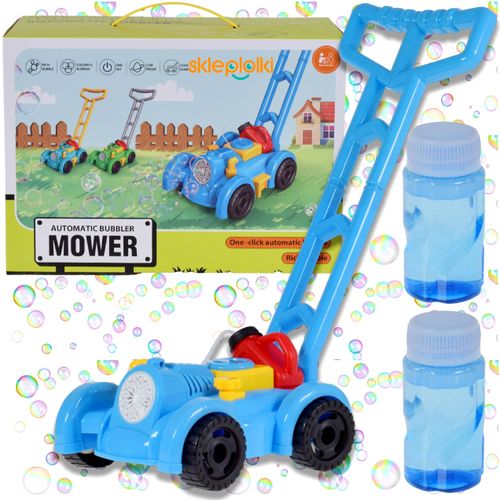 MASZYNKA WÓZEK KOSIARKA DO BANIEK MYDLANYCH DLA DZIECI AUTOMAT NA BATERIE na Arena.pl