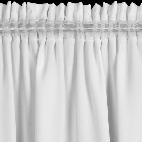 Zasłona jednokolorowa na tasmie RITA 140X270 biała na Arena.pl