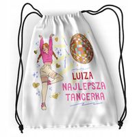 Plecak Sportowy Szkolny Dla Luizy Córki Dziecka Z Nadrukiem Ze Zdjęciem