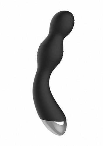 Remote Controlled E-Stim & Vibrating G/P-Spot Vibrator - Black na Arena.pl