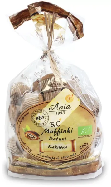Muffinki Babuni Kakaowe BIO 200 g - BIO Ania zdjęcie 1