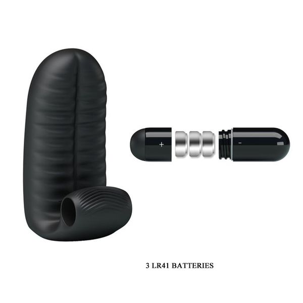 Pretty Love - Abbott Double Finger Vibrator zdjęcie 6