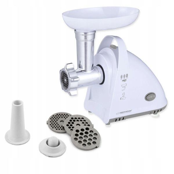 ELEKTRYCZNA MASZYNKA DO MIELENIA MIĘSA MOCNA 2000W 3 SITA DYSZA DO KIEŁBASY zdjęcie 12