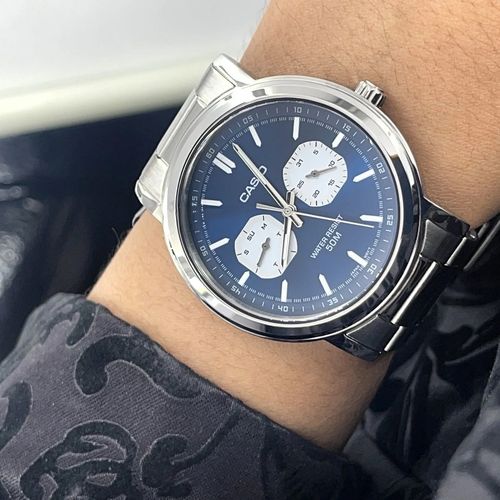 ZEGAREK MĘSKI CASIO MTP-E335D-2E1 (zd274b) + BOX na Arena.pl