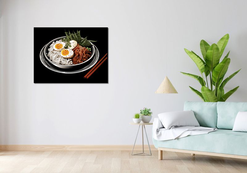 Plakat 100x75cm Ramen w Sztuce zdjęcie 4