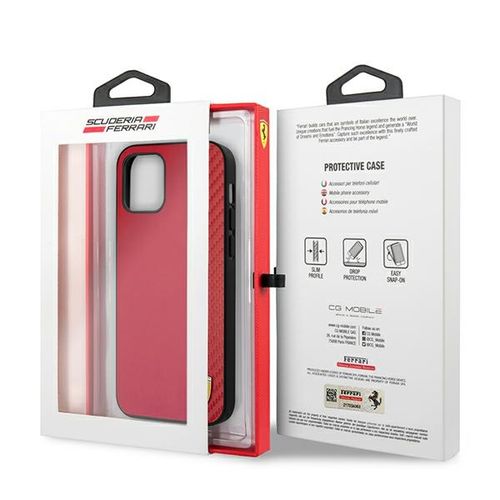 Etui Ferrari do iPhone 12 Pro Max, Czerwony na Arena.pl