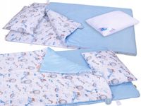 Pościel do przedszkola BOBO 80x220 LOTNICZY PIKNIK
