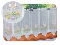 Zazdrostka firana kuchenna haftowana WIELKANOC święta pisanki wiosna 128x65