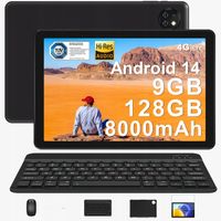 Tablet DOOGEE T10W 10,1" 9 GB/128 GB Android 14 WIFI 8000 mAh Dual SIM 5G