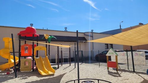 ŻAGIEL PRZECIWSŁONECZNY OGRODOWY BARDZO MOCNY HDPE TRÓJKĄT PIASKOWY 7X7X7 na Arena.pl